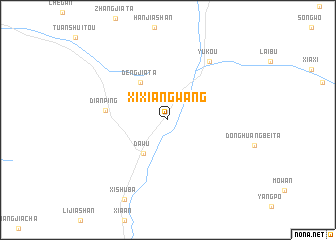 map of Xixiangwang