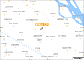 map of Xixiashu