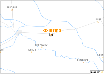 map of Xixiating