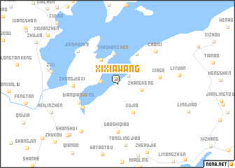 map of Xixiawang