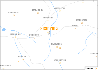 map of Xixinying