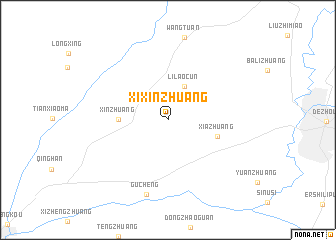 map of Xixinzhuang