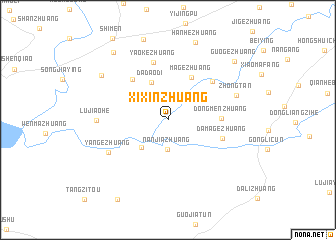 map of Xixinzhuang