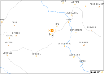 map of Xixi