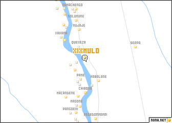 map of Xixmulo