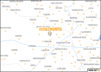 map of Xixuzhuang