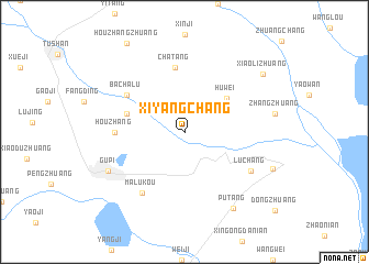 map of Xiyangchang