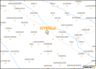 map of Xiyangji