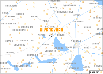 map of Xiyangyuan