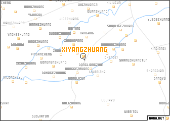 map of Xiyangzhuang