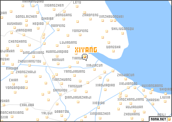 map of Xiyang