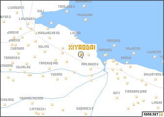 map of Xiyaodai