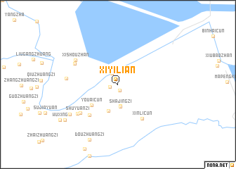 map of Xiyilian