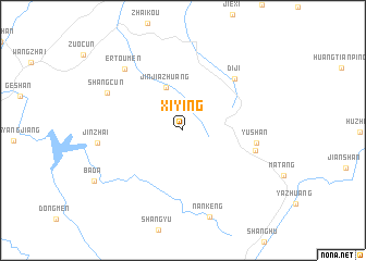map of Xiying