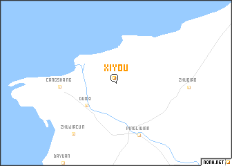 map of Xiyou