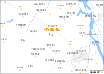 map of Xiyuqiao