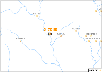 map of Xizava
