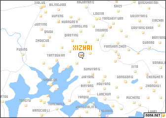 map of Xizhai