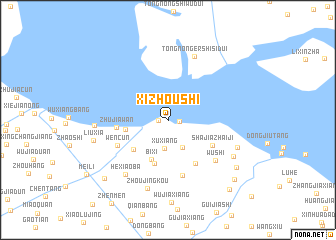 map of Xizhoushi