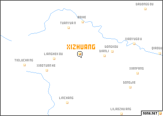 map of Xizhuang