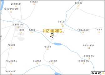 map of Xizhuang