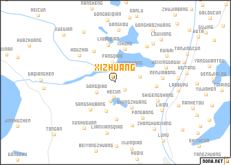 map of Xizhuang