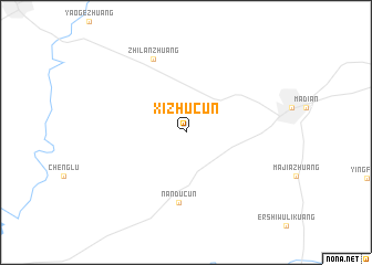 map of Xizhucun