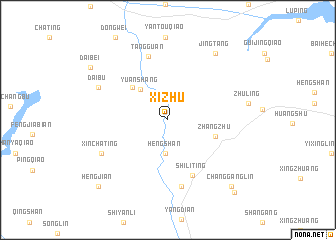 map of Xizhu