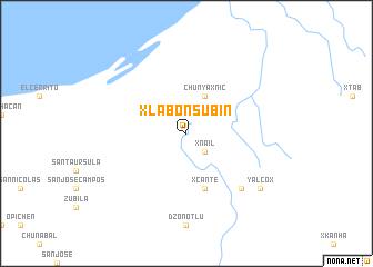 map of Xlabonsubin