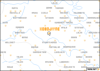 map of Xobojiyne