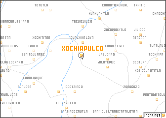 map of Xochiapulco