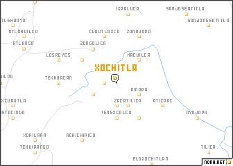 map of Xochitla