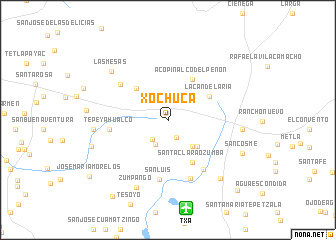 map of Xochuca