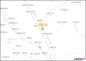 map of Xocik