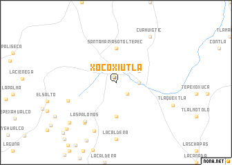 map of Xocoxiutla