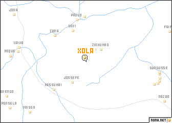 map of Xola
