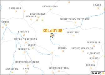 map of Xoljuyub