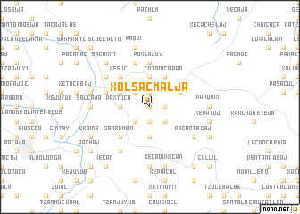 map of Xolsacmaljá