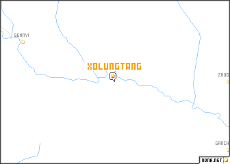 map of Xolungtang