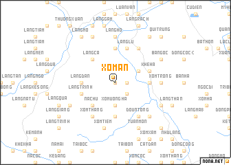 map of Xóm An