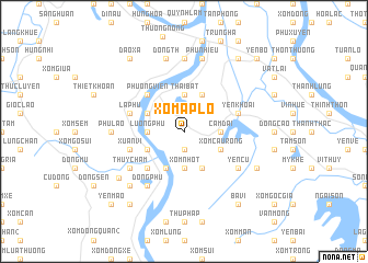 map of Xóm Ấp Lô