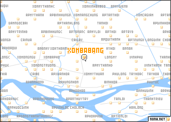 map of Xóm Bà Bang