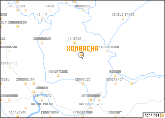 map of Xóm Bà Chà