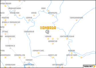 map of Xóm Bà Ðả