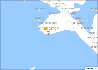 map of Xóm Bãi Tre