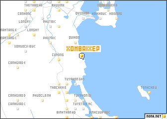 map of Xóm Bãi Xép