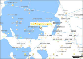 map of Xóm Bàng Lăng