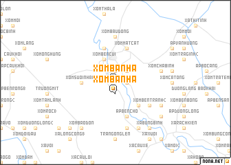 map of Xóm Bà Nha