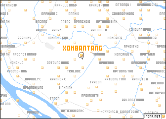 map of Xóm Bàn Tăng