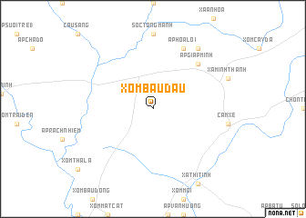 map of Xóm Bàu Dầu